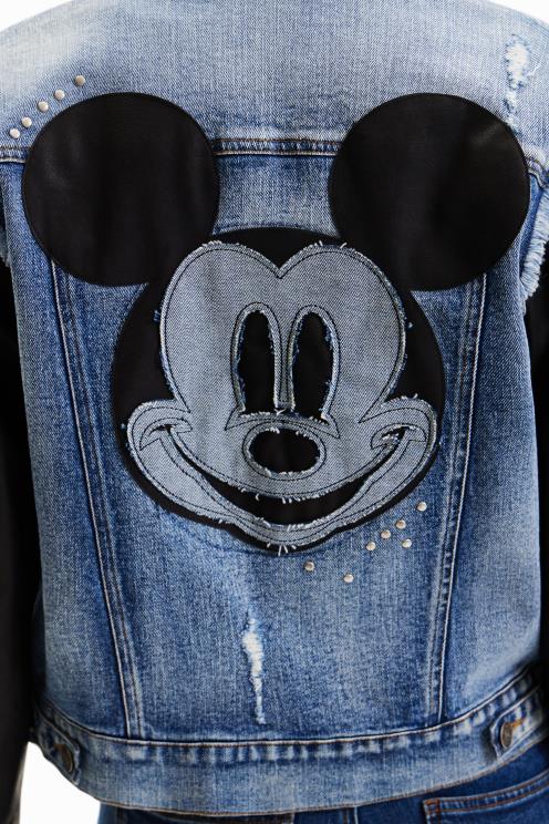 oblačila NFXLT371 ženske Desigual Mickey Mouse hibridna denim jakna