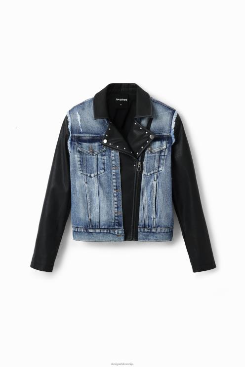 oblačila NFXLT371 ženske Desigual Mickey Mouse hibridna denim jakna