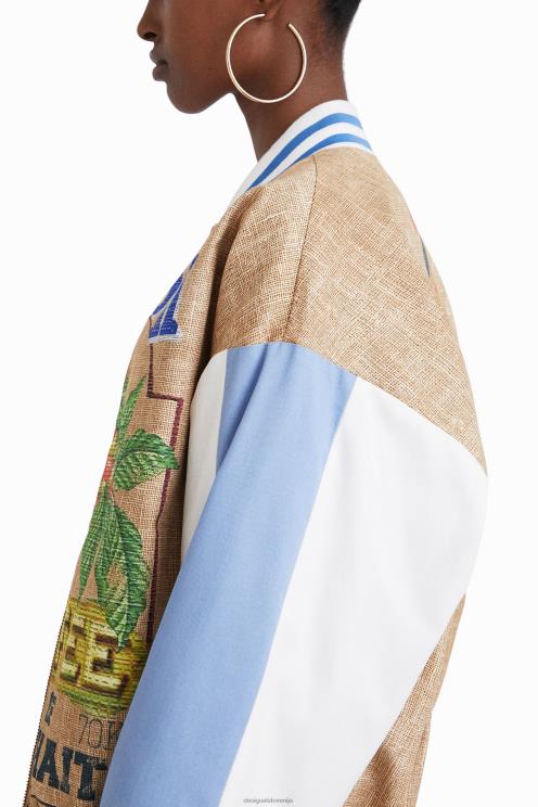 oblačila NFXLT377 ženske Desigual bomber jakna stella jean