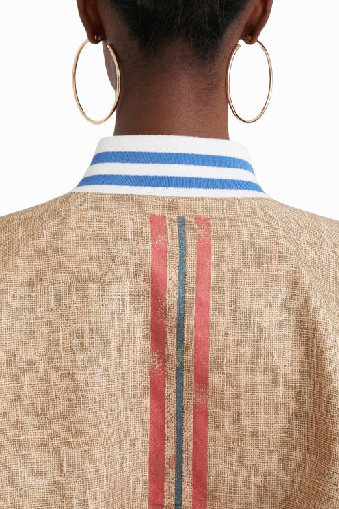 oblačila NFXLT377 ženske Desigual bomber jakna stella jean