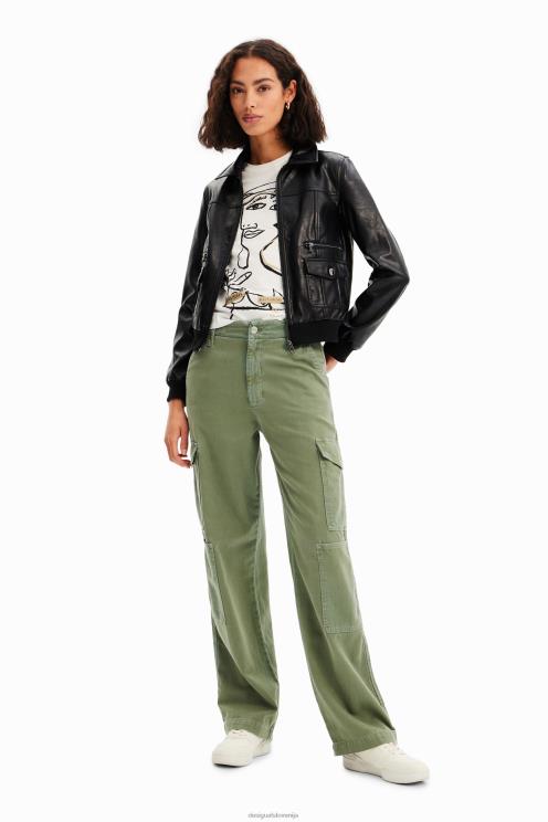 oblačila NFXLT510 ženske Desigual jakna z retro žepi