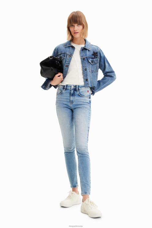 oblačila NFXLT720 ženske Desigual kratka power denim jakna