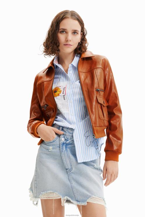 oblačila NFXLT762 ženske Desigual jakna z retro žepi