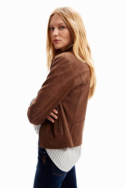 oblačila NFXLT76 ženske Desigual tanka kolesarska jakna