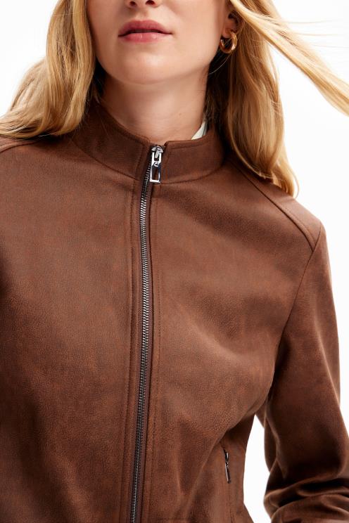 oblačila NFXLT76 ženske Desigual tanka kolesarska jakna