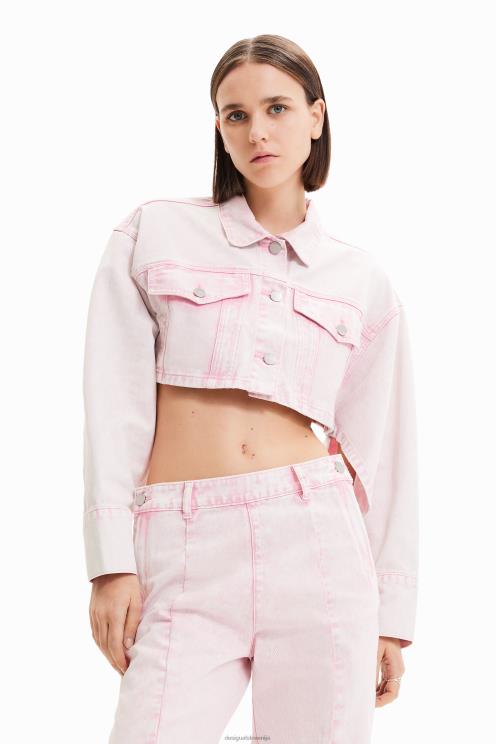 oblačila NFXLT771 ženske Desigual maitrepierre skrajšana denim jakna