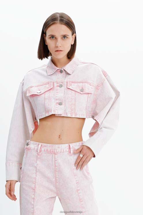 oblačila NFXLT771 ženske Desigual maitrepierre skrajšana denim jakna