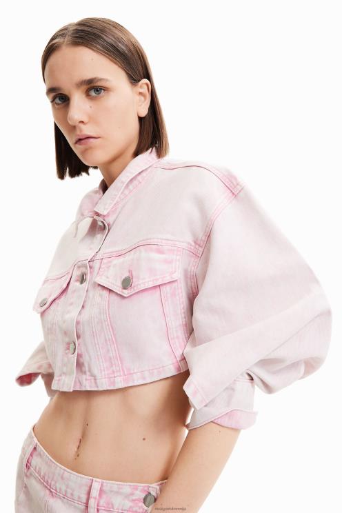 oblačila NFXLT771 ženske Desigual maitrepierre skrajšana denim jakna