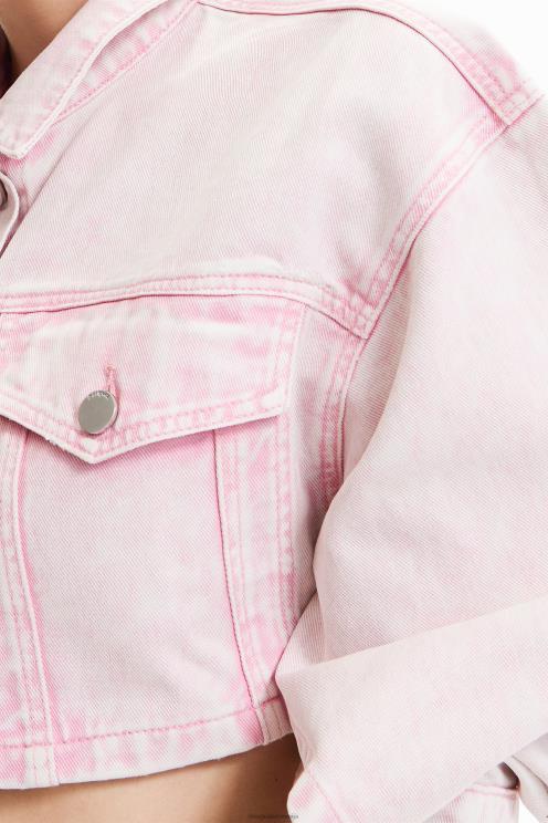 oblačila NFXLT771 ženske Desigual maitrepierre skrajšana denim jakna