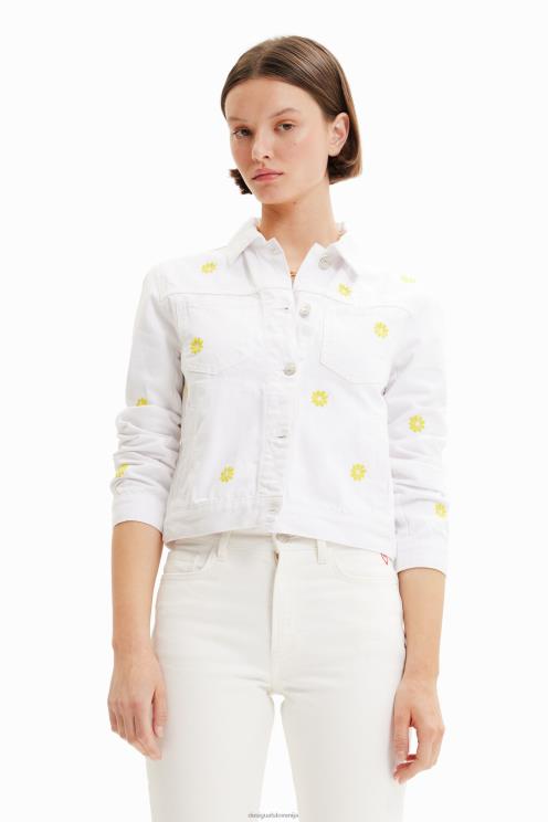 oblačila NFXLT817 ženske Desigual daisy denim jakna