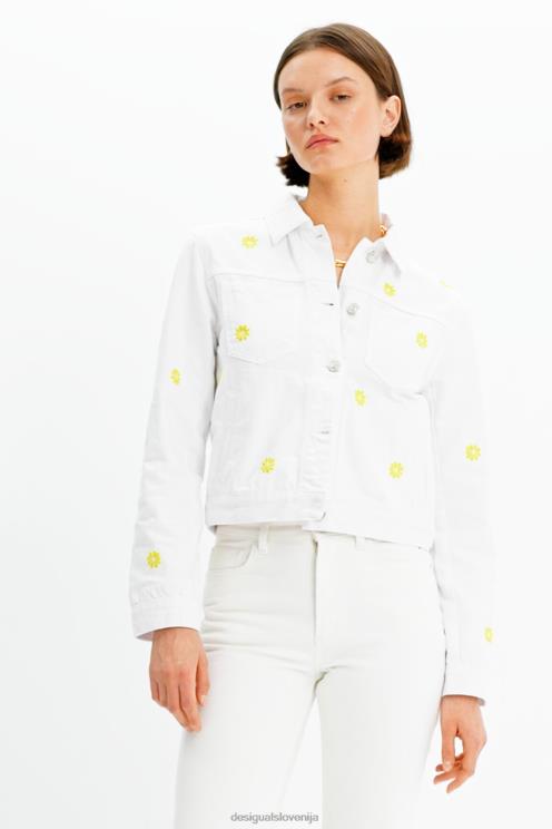 oblačila NFXLT817 ženske Desigual daisy denim jakna