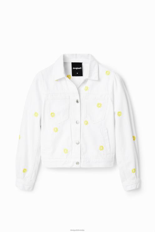 oblačila NFXLT817 ženske Desigual daisy denim jakna