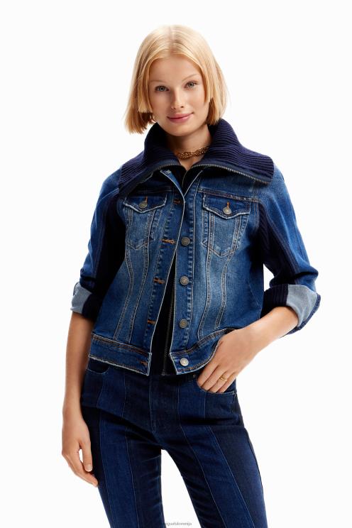 oblačila NFXLT827 ženske Desigual hibridna denim jakna