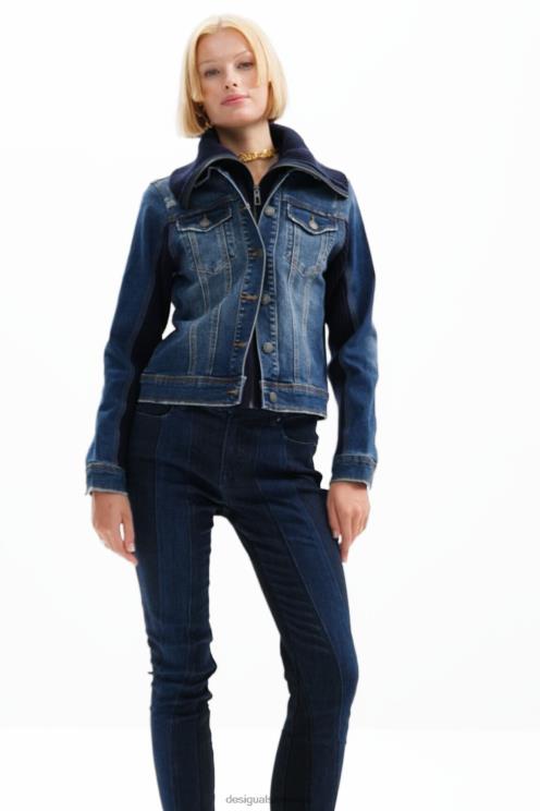 oblačila NFXLT827 ženske Desigual hibridna denim jakna