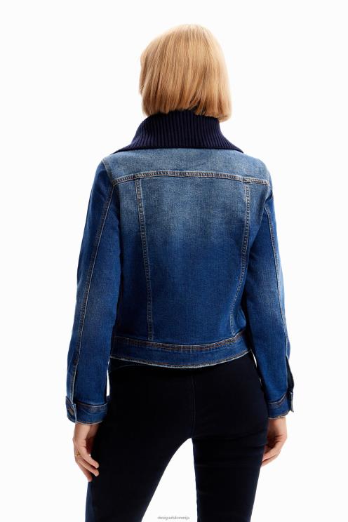 oblačila NFXLT827 ženske Desigual hibridna denim jakna