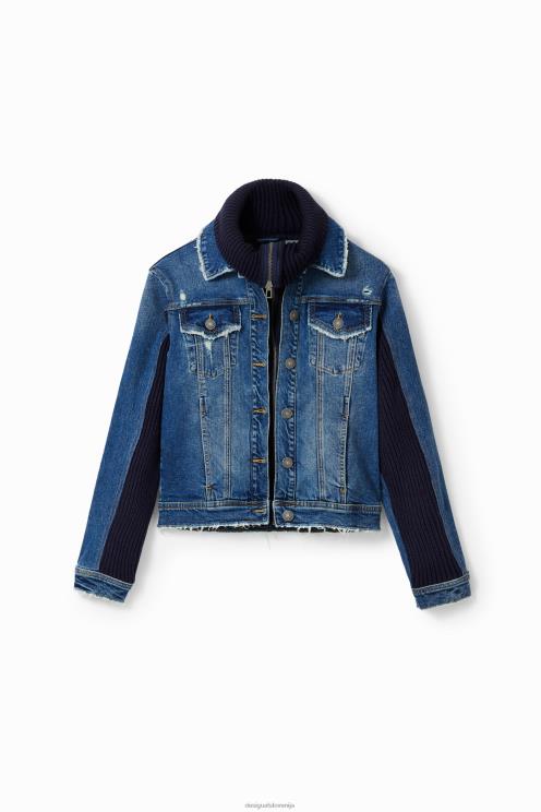 oblačila NFXLT827 ženske Desigual hibridna denim jakna