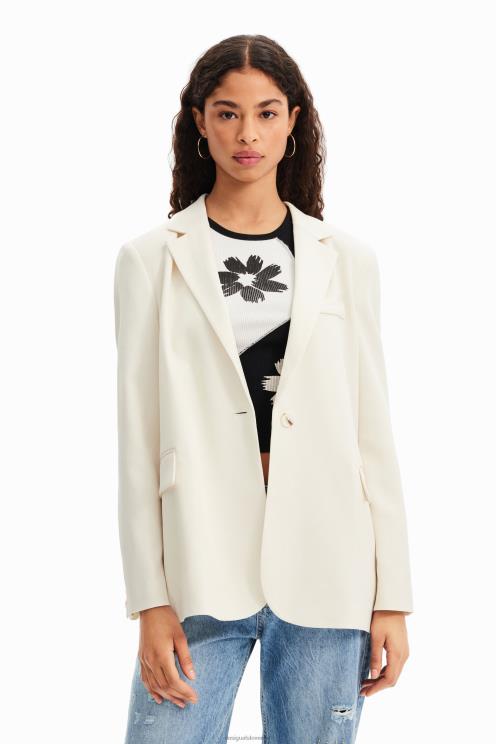 oblačila NFXLT923 ženske Desigual blazer z navadno teksturo