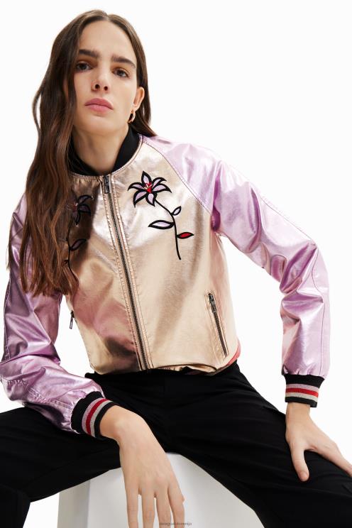 oblačila NFXLT955 ženske Desigual kovinska bomber jakna
