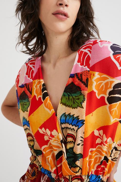 oblačila NFXLT1074 ženske Desigual m. christian lacroix zaviti kombinezon