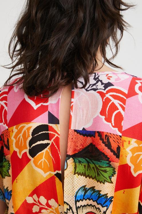 oblačila NFXLT1074 ženske Desigual m. christian lacroix zaviti kombinezon