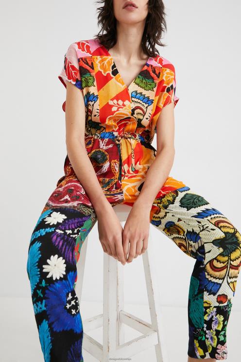 oblačila NFXLT1074 ženske Desigual m. christian lacroix zaviti kombinezon