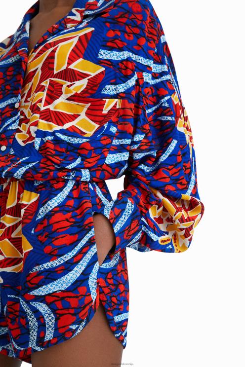 oblačila NFXLT1124 ženske Desigual igralna obleka stella jean