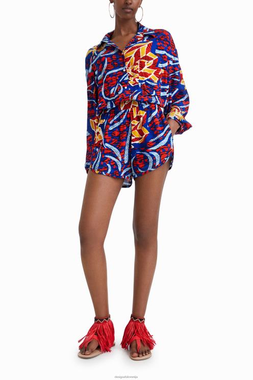 oblačila NFXLT1124 ženske Desigual igralna obleka stella jean