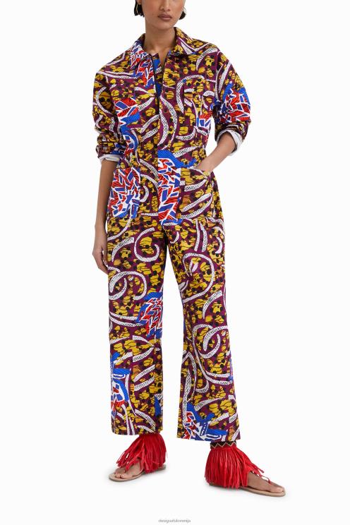 oblačila NFXLT779 ženske Desigual dolg kombinezon stella jean