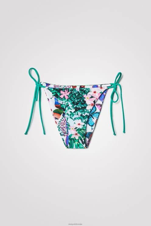 oblačila NFXLT1053 ženske Desigual cvetlični bikini spodnji del