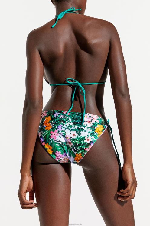 oblačila NFXLT1053 ženske Desigual cvetlični bikini spodnji del