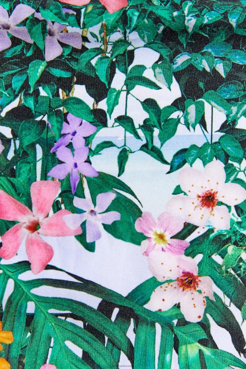 oblačila NFXLT1053 ženske Desigual cvetlični bikini spodnji del