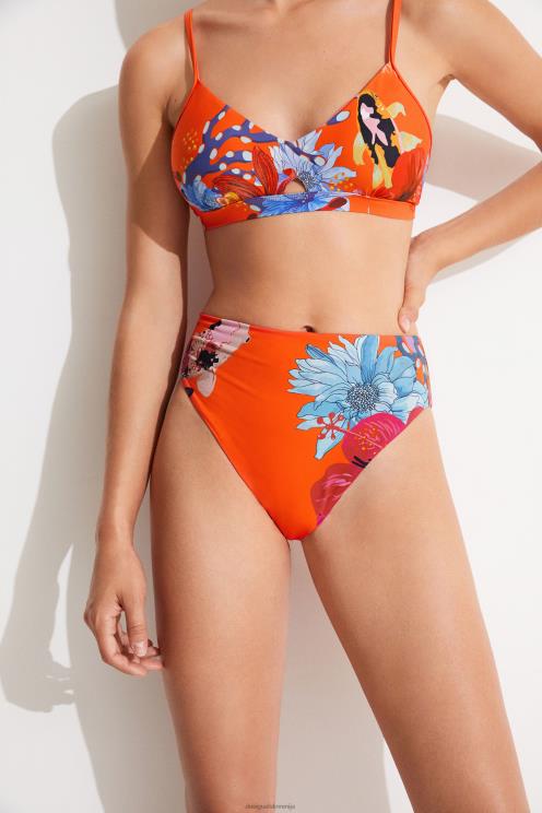 oblačila NFXLT1121 ženske Desigual koralni spodnji del bikinija