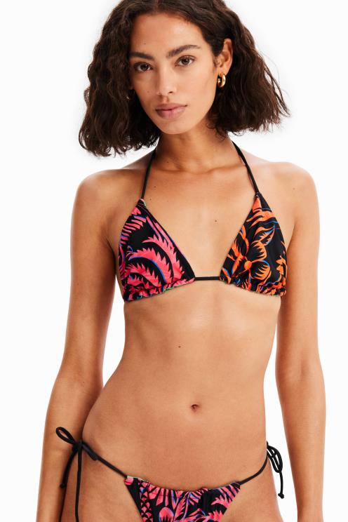 oblačila NFXLT526 ženske Desigual zgornji del bikinija z dvostranskim trikotnikom