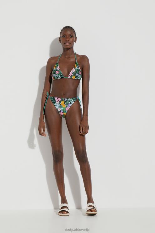 oblačila NFXLT560 ženske Desigual cvetlični bikini zgornji del