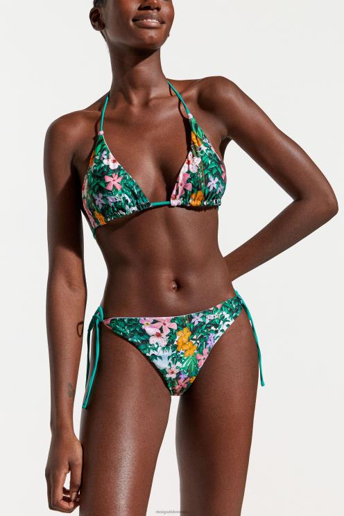 oblačila NFXLT560 ženske Desigual cvetlični bikini zgornji del