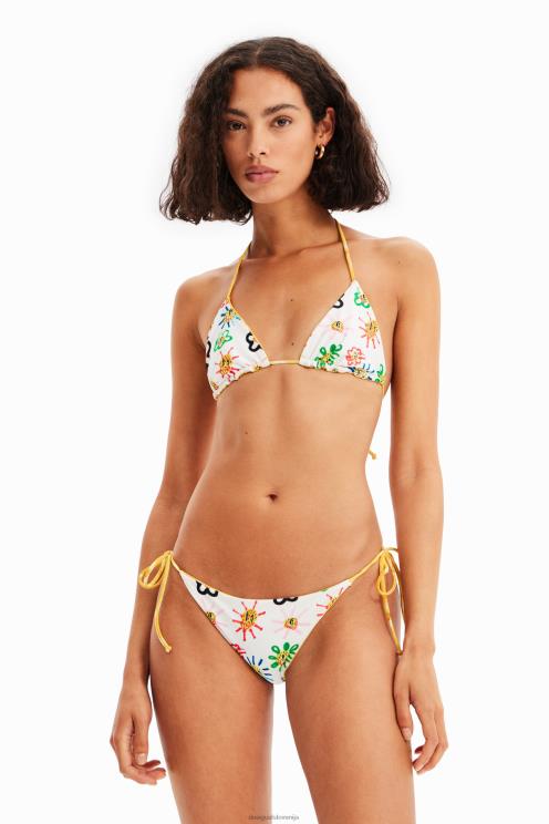 oblačila NFXLT676 ženske Desigual zgornji del bikinija z dvostranskim trikotnikom