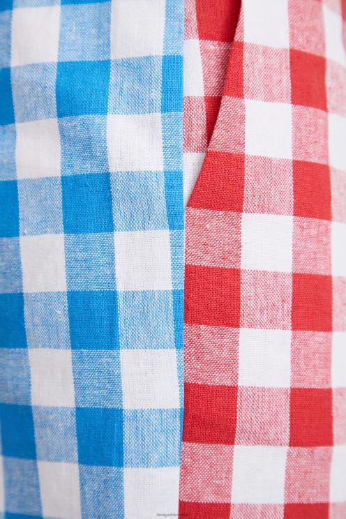 oblačila NFXLT1068 ženske Desigual kariraste kratke hlače johnson hartig