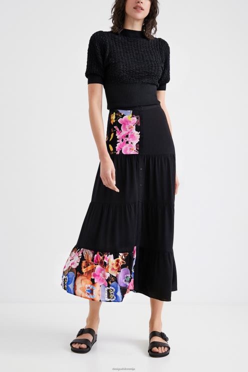 oblačila NFXLT1111 ženske Desigual m. dolgo krilo christian lacroix