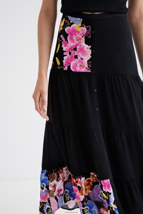 oblačila NFXLT1111 ženske Desigual m. dolgo krilo christian lacroix