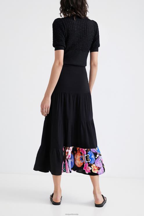 oblačila NFXLT1111 ženske Desigual m. dolgo krilo christian lacroix