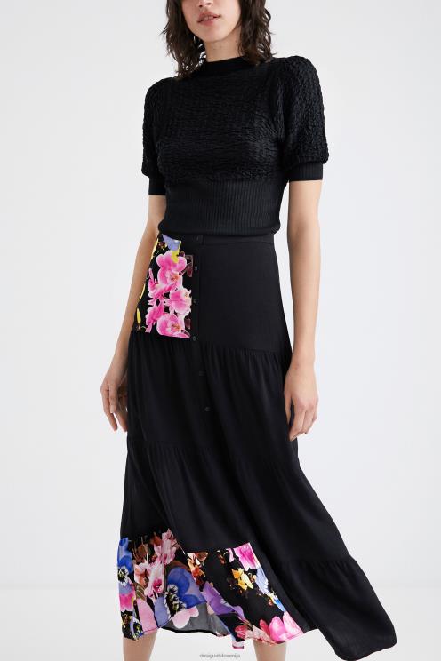 oblačila NFXLT1111 ženske Desigual m. dolgo krilo christian lacroix