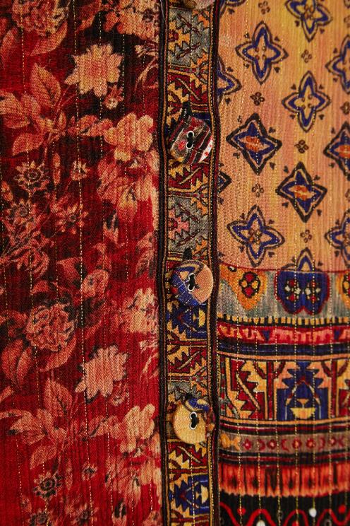 oblačila NFXLT1133 ženske Desigual dolgo cvetlično krilo