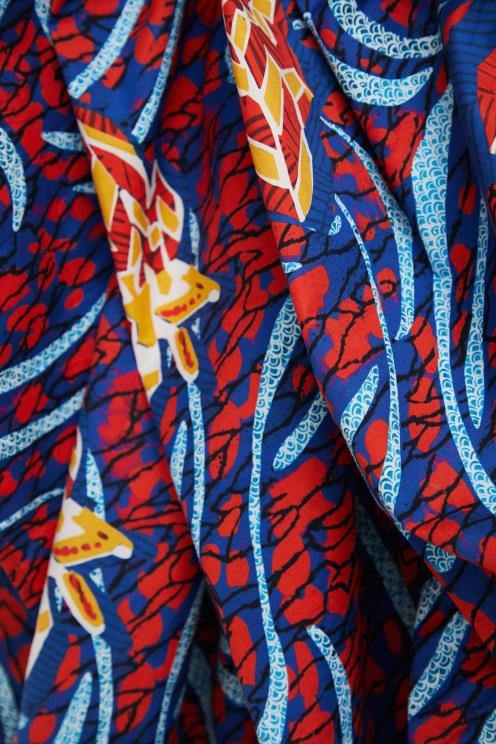 oblačila NFXLT355 ženske Desigual večnamensko dolgo krilo stella jean