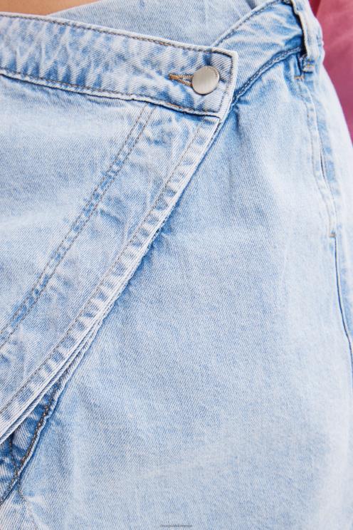 oblačila NFXLT362 ženske Desigual maitrepierre mini krilo iz jeansa