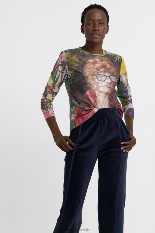 oblačila NFXLT1105 ženske Desigual umetniška majica