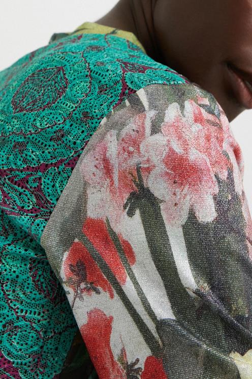 oblačila NFXLT1105 ženske Desigual umetniška majica