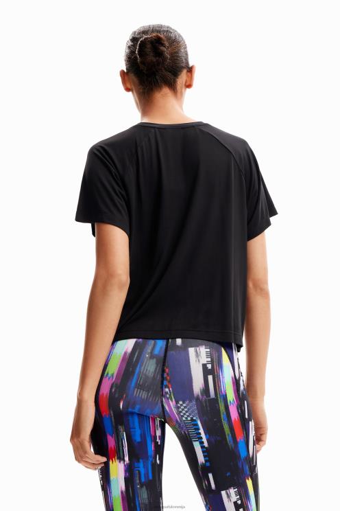 oblačila NFXLT209 ženske Desigual mrežasta športna majica