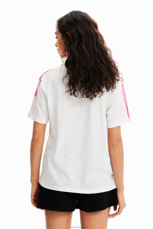 oblačila NFXLT266 ženske Desigual ilustracijska majica