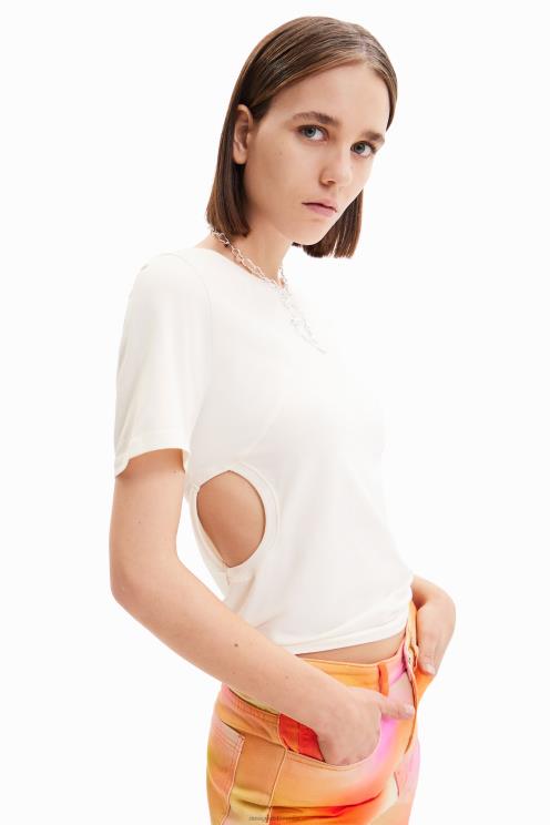 oblačila NFXLT413 ženske Desigual maitrepierre majica s kratkimi rokavi