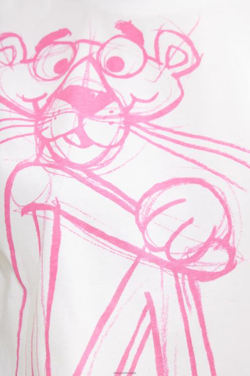 oblačila NFXLT852 ženske Desigual roza panter majica brez rokavov